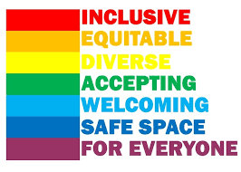 A banner saying 